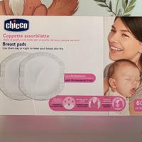 Coppette assorbilatte Chicco 60 pz