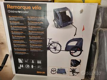 Rimorchio bici bambino