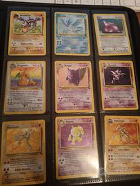 Pokémon set Fossil holo completo 62/62