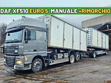 DAF XF 105.510 Motrice Ribaltabile + RIMORCHIO