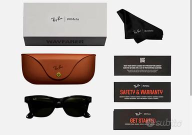 RAYBAN META WAYFARER CON LENTI DA LETTURA 
