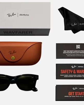 RAYBAN META WAYFARER CON LENTI DA LETTURA 