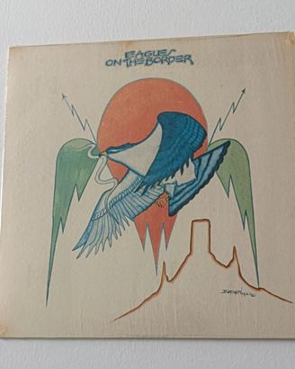 vinile On the Border degli Eagles, ed. 1974,