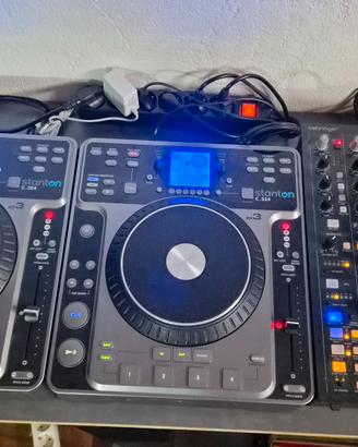 CDJ Stanton C.324  Mixer + Behringer DDM4000