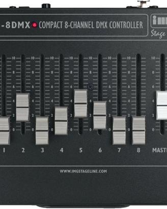 Controller DMX IMG STAGELINE LC-8DMX 8 canali