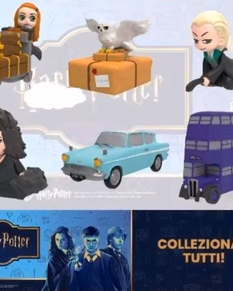 Personaggi Harry Potter collezione Eurospin 