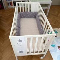 Lettino/culla trasformabile Picci Stella Converse