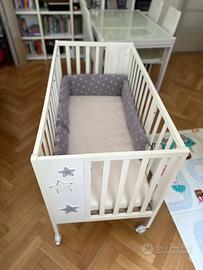 Lettino/culla trasformabile Picci Stella Converse