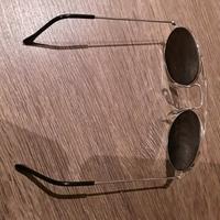 Occhiali da sole anni 80 a specchio blu