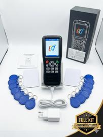 Lettore/Scrittore RFID NFC IX100 + Kit Tag e Card