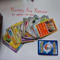 Pokémon – Mystery Pack 50 Carte 10 Brillanti + 40 