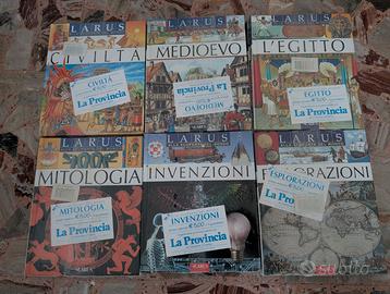Lotto Libri "Alla Scoperta del Mondo" Ed. Larus