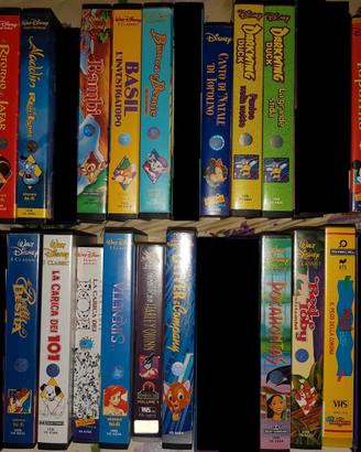 Videocassette VHS Cartoni Animati Originali