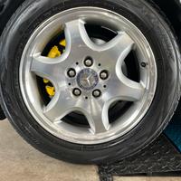 Cerchi in doppia misura 16 Mercedes+gomme