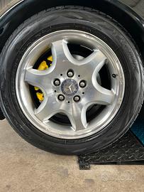 Cerchi in doppia misura 16 Mercedes+gomme