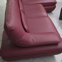 divano in pelle vera