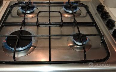 Piano Cottura Indesit PIM640ASIX 4 Fuochi Inox 