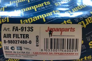Japanparts FA-913S Filtro aria