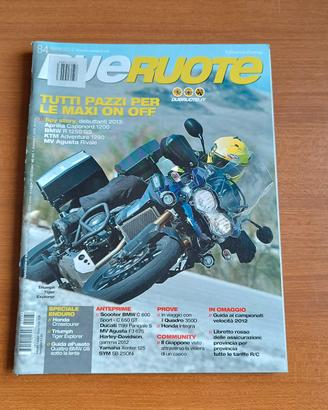 triumph tiger explorer rivista dueruote 2012 ducat