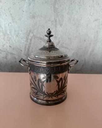 Scatola Antica Mtd & Plated By Reed & barton