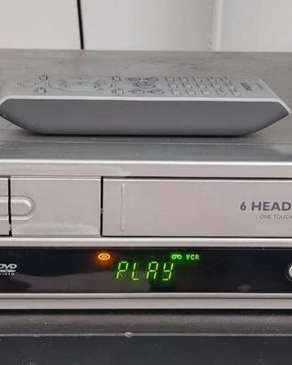 solo videoregistratore Lettore vhs stereo hi fi 6