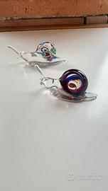 Chiocciole vetro stile Murano