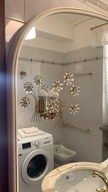 Specchio con luci swarosky