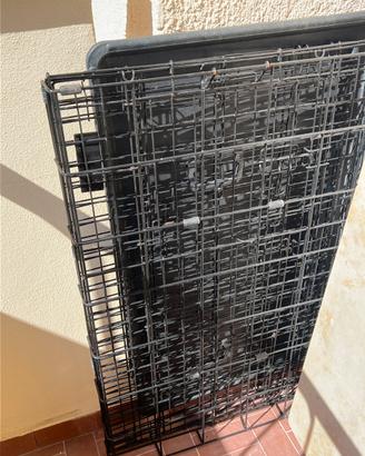 Kennel e trasportino per cani taglia media