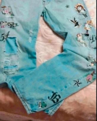 jeans Bray Steve Alan ricamato 