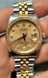 Rolex Datejust Diamond Champagne Dial