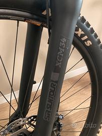 Forcella mtb Suntour Xcm 34 130mm 29