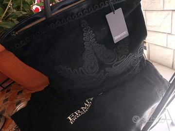 Borsa donna Ermanno Scervino camoscio nero