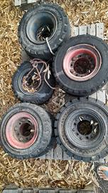 Pneumatico PIENO 5.00-8 NUMA MULETTO PIENE