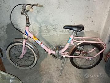Bici bimba tipo graziella