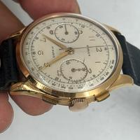 Cronografo in oro anni 50 60