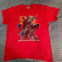 T-shirt col. rosso Spiderman anni 9-11