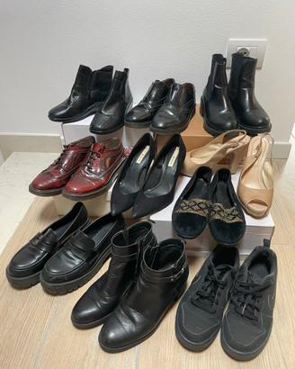 Set / Box 10 scarpe invernali