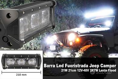 Faretto Barra Led Fuoristrada Jeep 21w