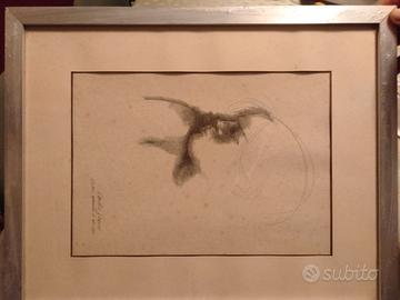 Litografia originale di Emilio Greco del 1972