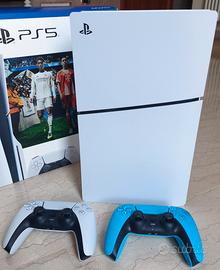 PlayStation 5 Slim Standard + 2 Controller + Scato