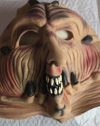 Set Horror: Maschera Mostro in Lattice + Guanto Si