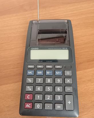 Calcolatrice Casio stampante HR-8L