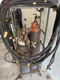 Kit Completo Saldatura Ossiacetilenica Umberto Pia