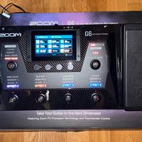Pedaliera multieffetto Zoom G6 2024