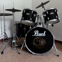 Batteria acustica completa Pearl + piatti Istanbul