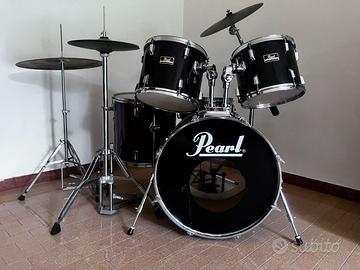 Batteria acustica completa Pearl + piatti Istanbul