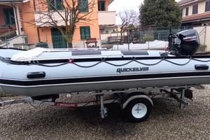 Quicksilver sport HD470+Mercury 25 4T+ carrello