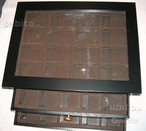 Teca in legno ad 1 ripiano e 2 cassetti PRECIOUS C