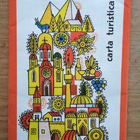 Carta turistica Jugoslavia