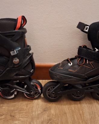 pattini rotelle in linea. decathlon